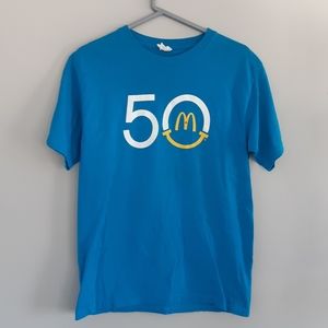 Yazbek Mc Donald's T-shirt 50th Anniversary T-shirt  size M